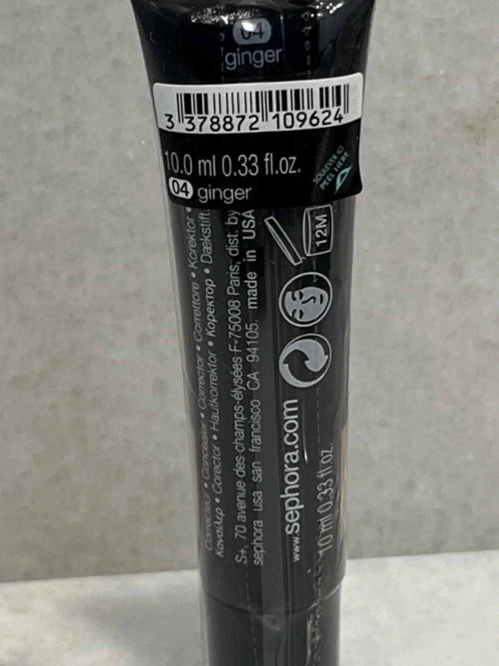 Sephora Make No Mistakes High Coverage Concealer 04 Ginger 0.33 oz Sealed